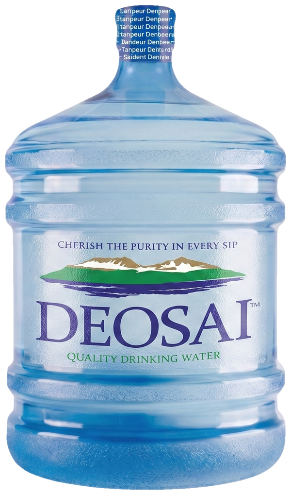 DEOSAI 19 litre refillable purified water bottle